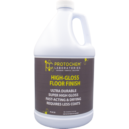 PROTOCHEM LABORATORIES 25% Double-Solids High-Gloss Floor Finish 25%, 1 gal. EA1 PC-67.25-1